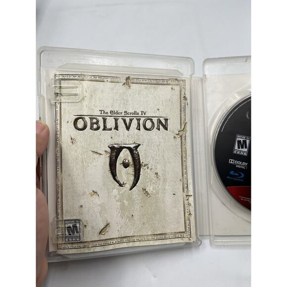 Elder Scrolls IV Oblivion Game of the Year Edition (PS3 2007) Complete Tested - Picture 6 of 7